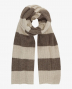 By-Bar lilly-striped-scarf Beige