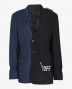 1/off paris 44183-02blazer-double Blauw