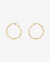 Anna + Nina dazzling-hoop-earrin Goud