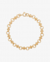 Anna + Nina twin-rolo-bracelet Goud