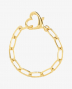 Anna + Nina locked-love-bracelet Goud