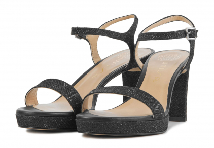 Unisa discount zwarte sandalen