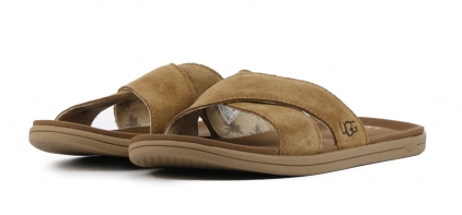 Algemeen code eenvoudig UGG UGG Heren Slippers 1113093 - 4 slippers Bruin | Van Zuilen Mode