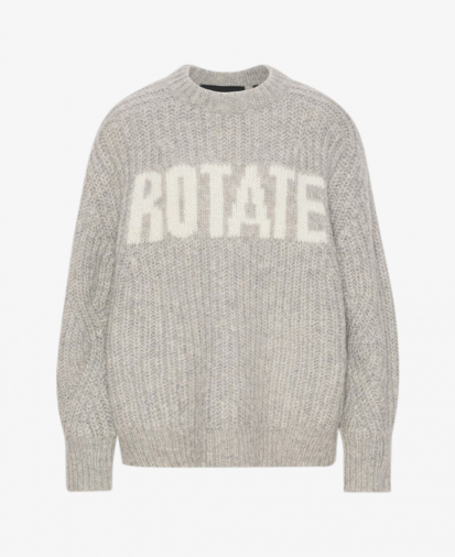 Rotate Knitted Logo Sweater