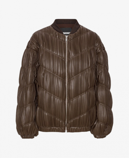 Rotate pleated-bomber-jacke