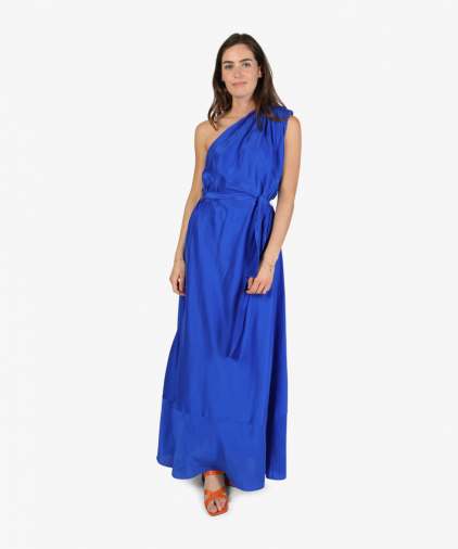 Forte Forte 10383 my jurk Blauw | Zuilen Mode