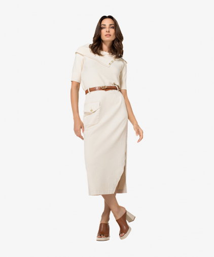 Caroline Biss 1713 rok Beige Van Zuilen Mode